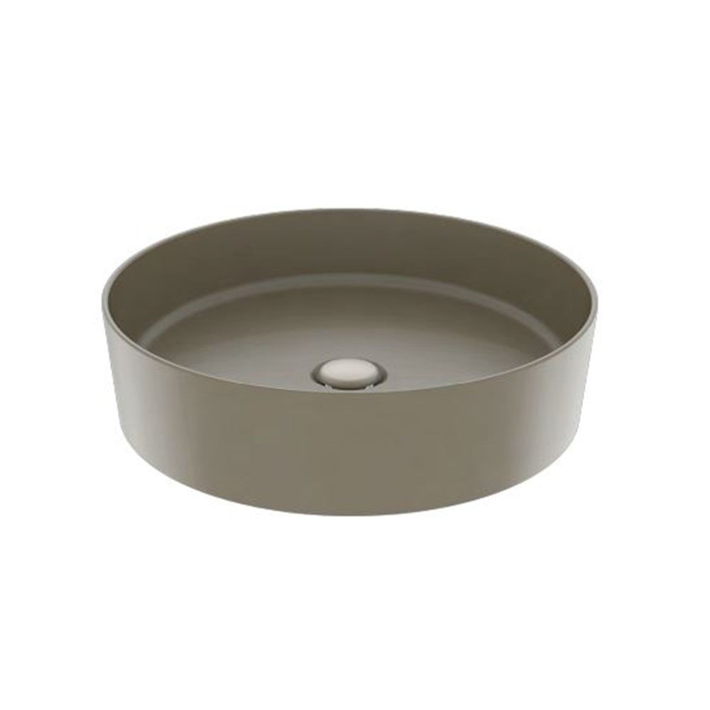 Loop Yuvarlak Çanak Lavabo 45 cm Mat Cappuccino LP145