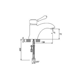 Elite-X Lavabo Bataryası 131521