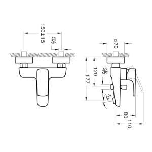Artema Sento Banyo Bataryası A42516
