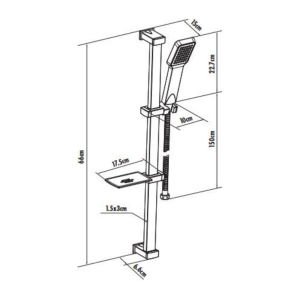 Sürgülü Duş Sistemi SH453